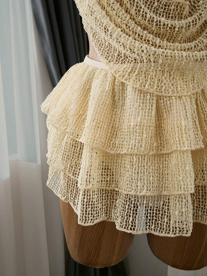 Costum de baie SHEIN, bej
