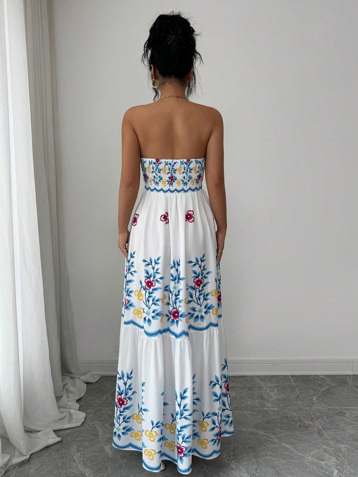 Rochie maxi SHEIN, mix culori