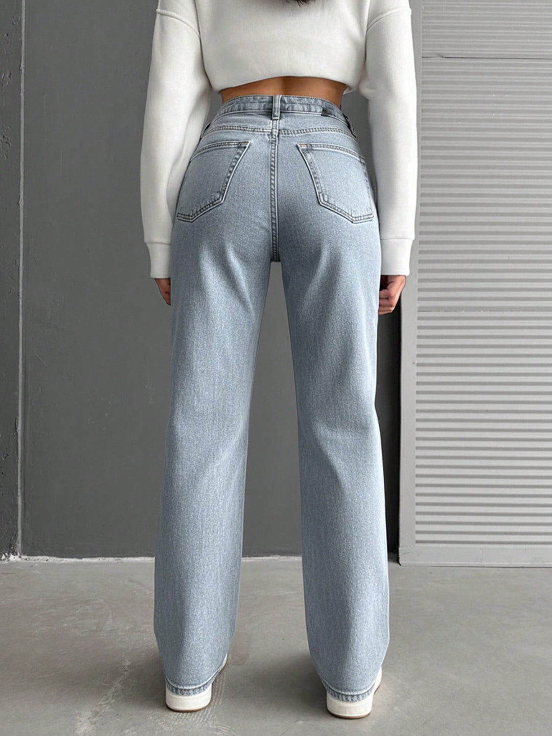 Jeans SHEIN, albastru