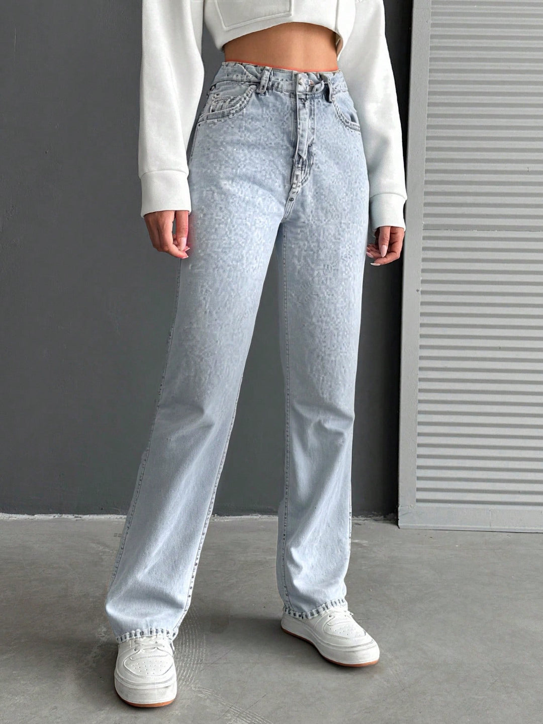 Jeans SHEIN, albastru