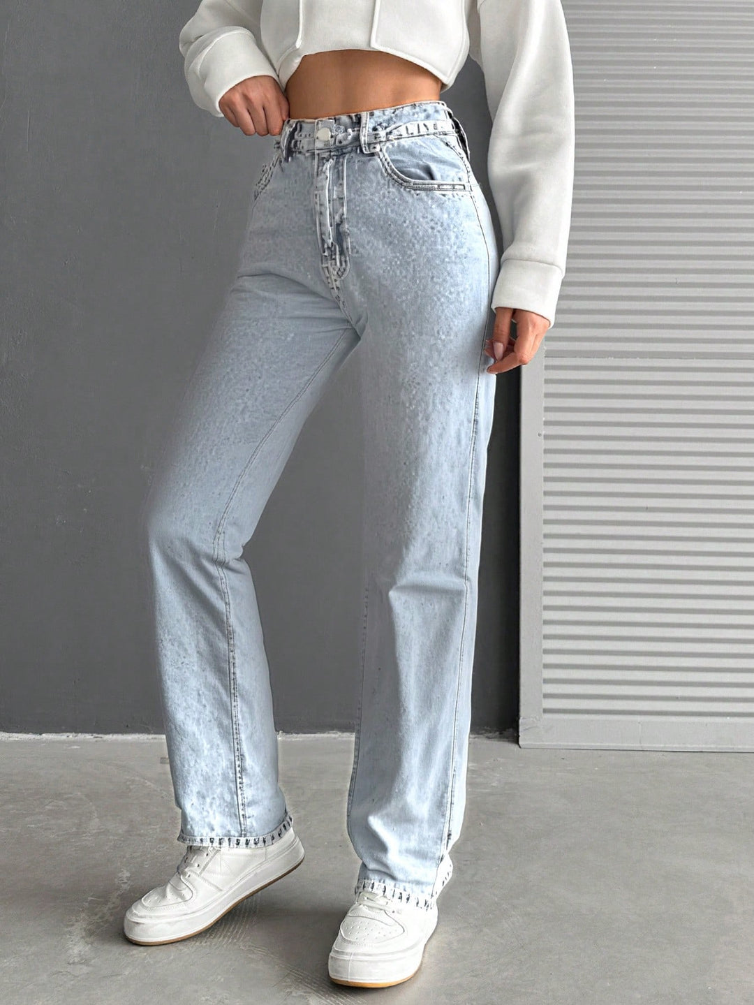 Jeans SHEIN, albastru