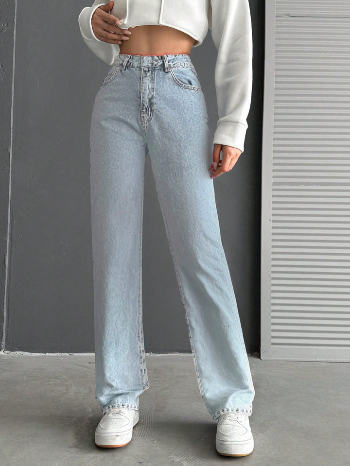 Jeans SHEIN, albastru