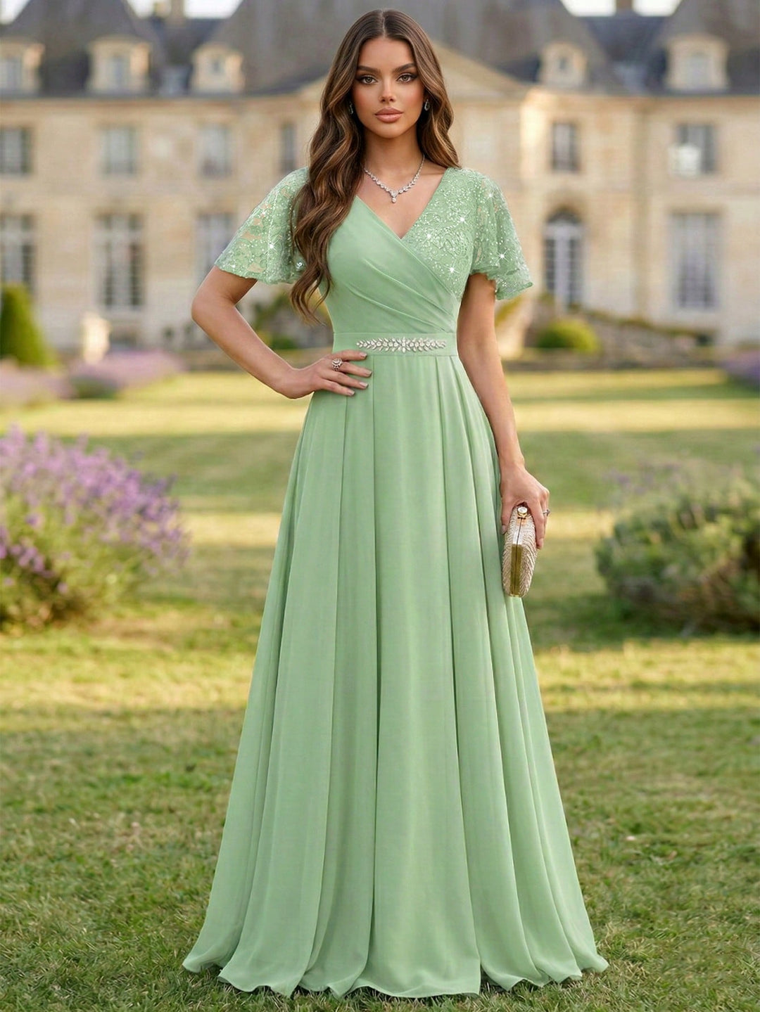 Rochie SHEIN, verde