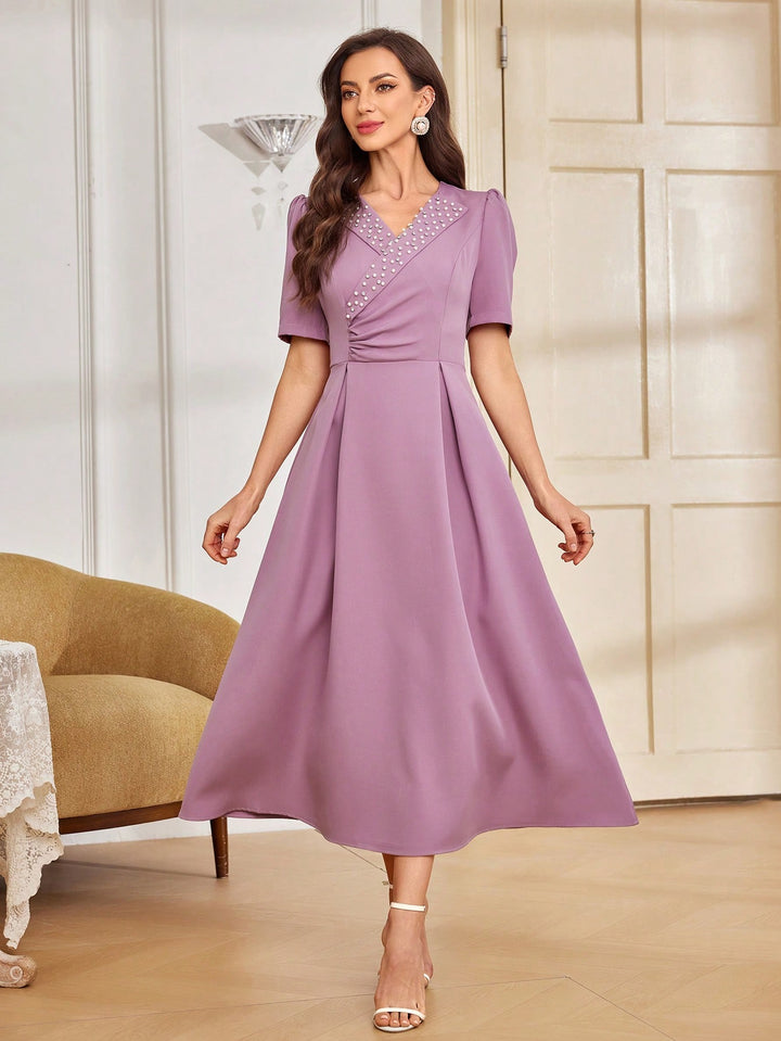 Rochie midi SHEIN, mov
