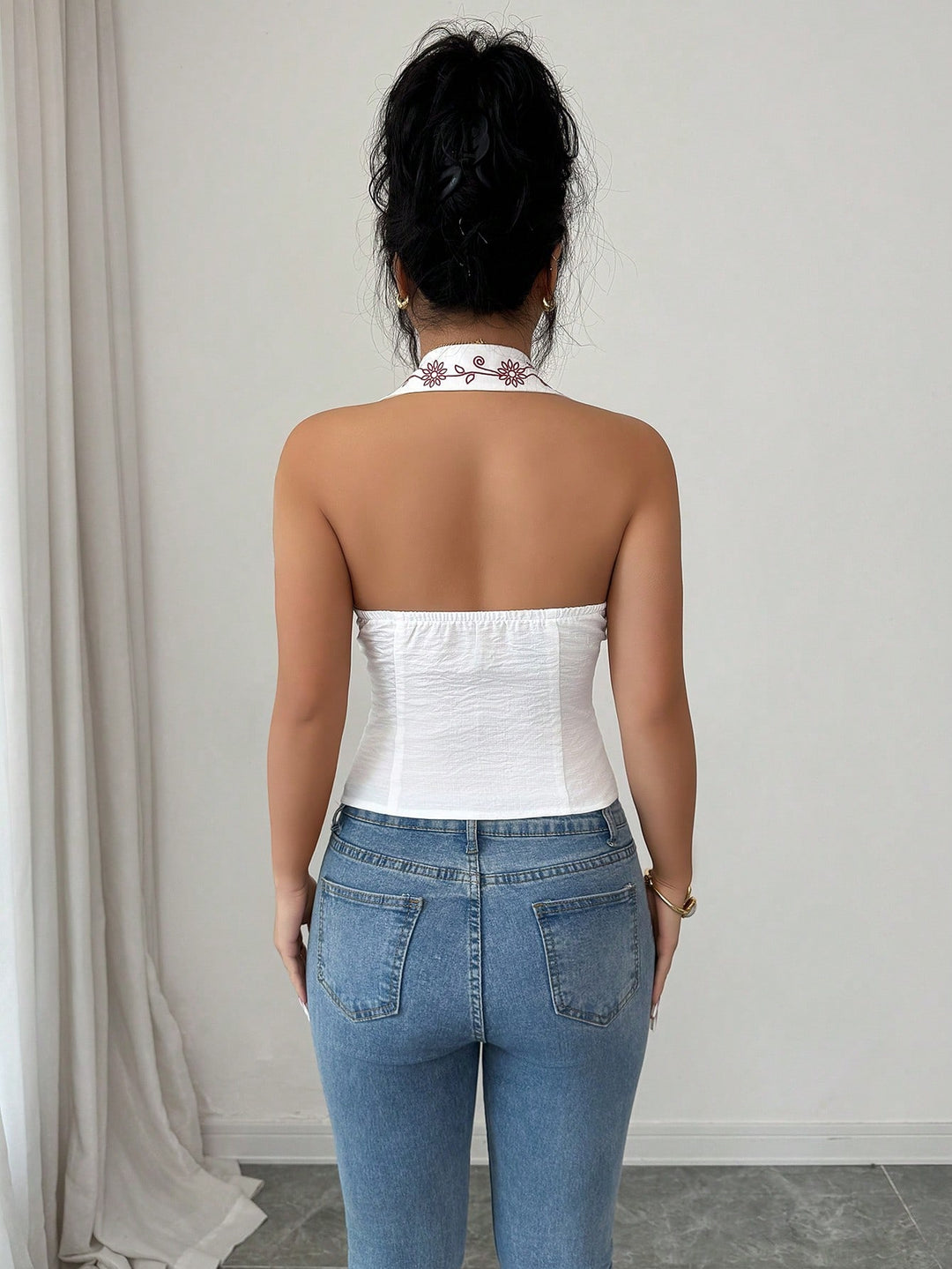 SHEIN blúz, kék