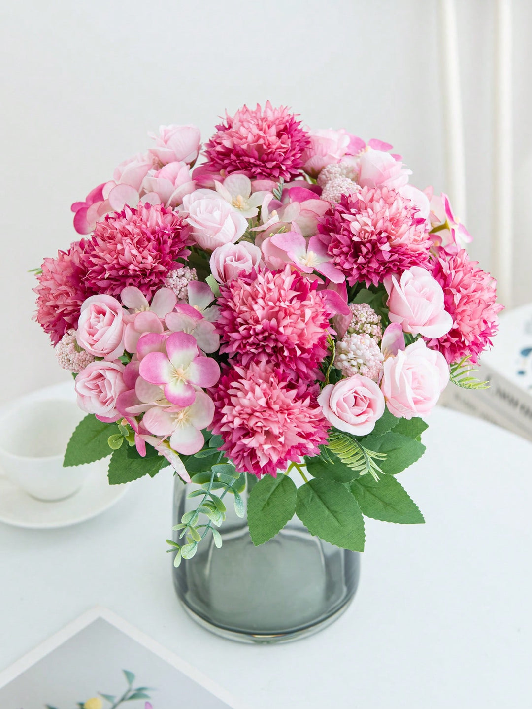 Floari artificiale SHEIN, roz