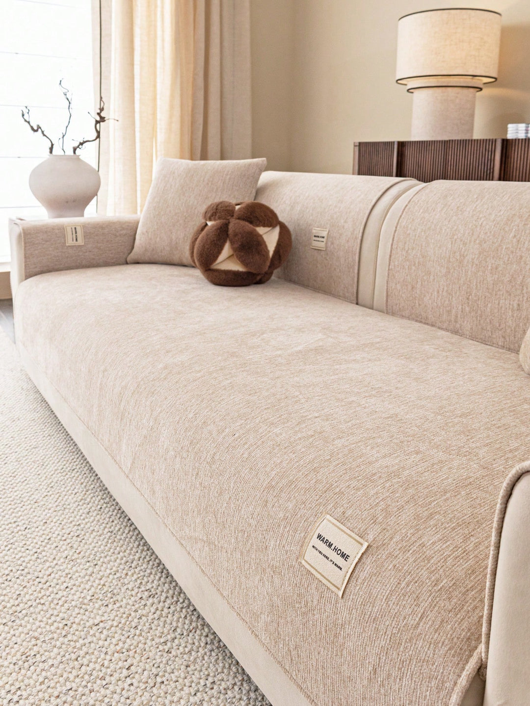 Husă canapea SHEIN, bej
