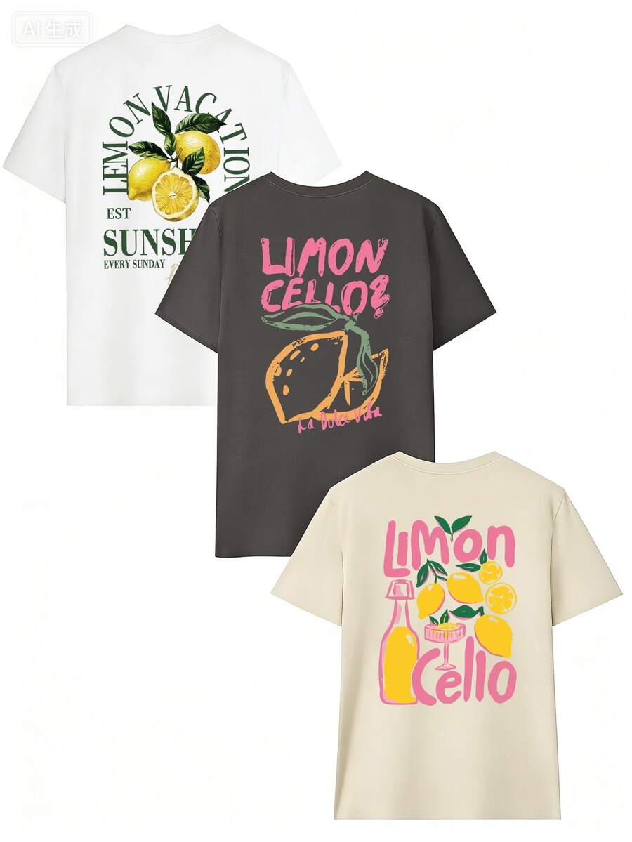 Set tricouri SHEIN, mix culori
