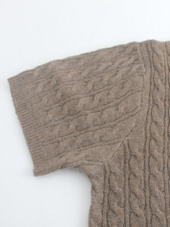 Cardigan SHEIN, maro