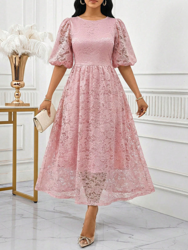 Rochie maxi SHEIN, roz