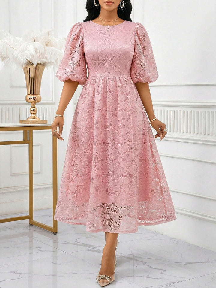 Rochie maxi SHEIN, roz