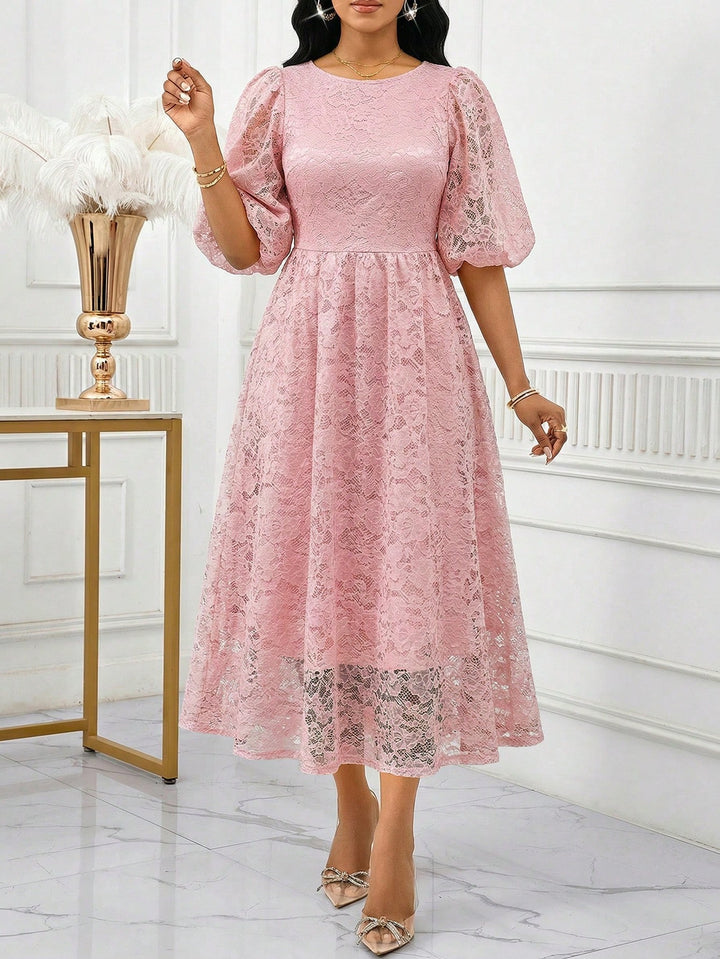 Rochie maxi SHEIN, roz