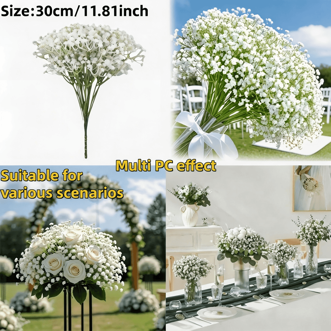 Floari artificiale SHEIN, mix culori