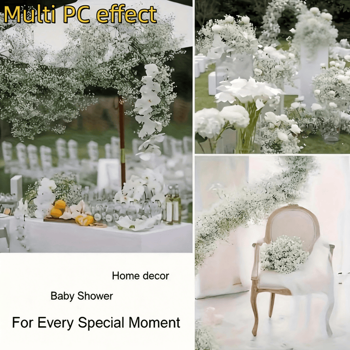Floari artificiale SHEIN, mix culori