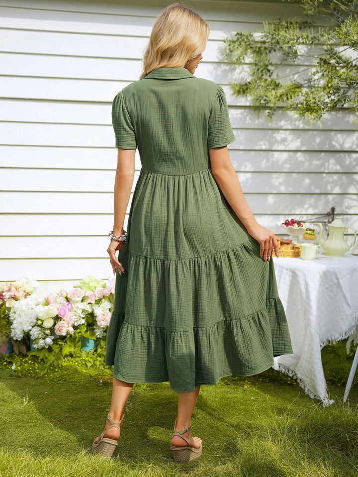Rochie SHEIN, kaki