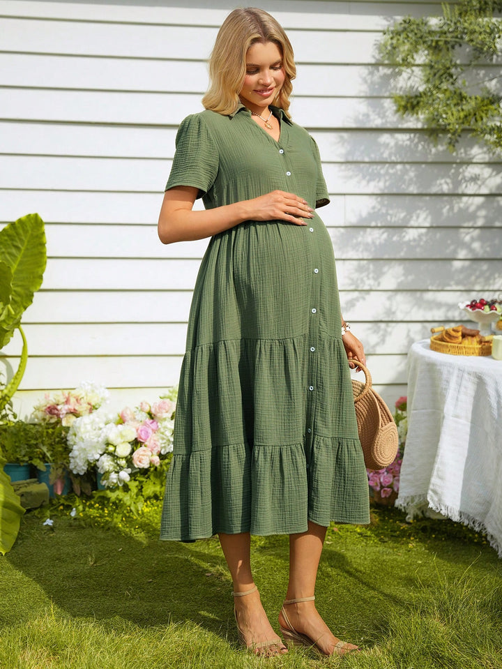 Rochie SHEIN, kaki