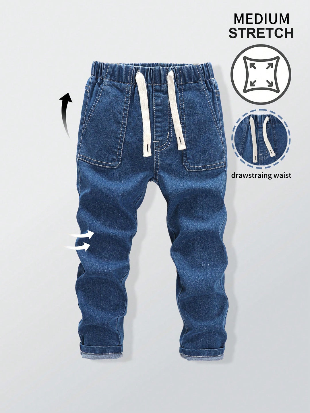 Jeans SHEIN, albastru