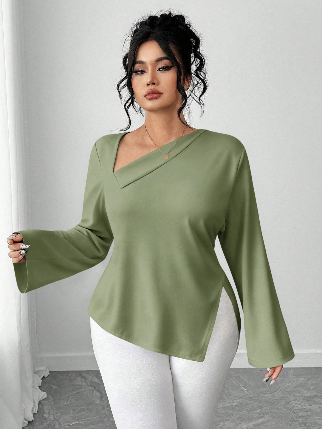 SHEIN ing, zöld