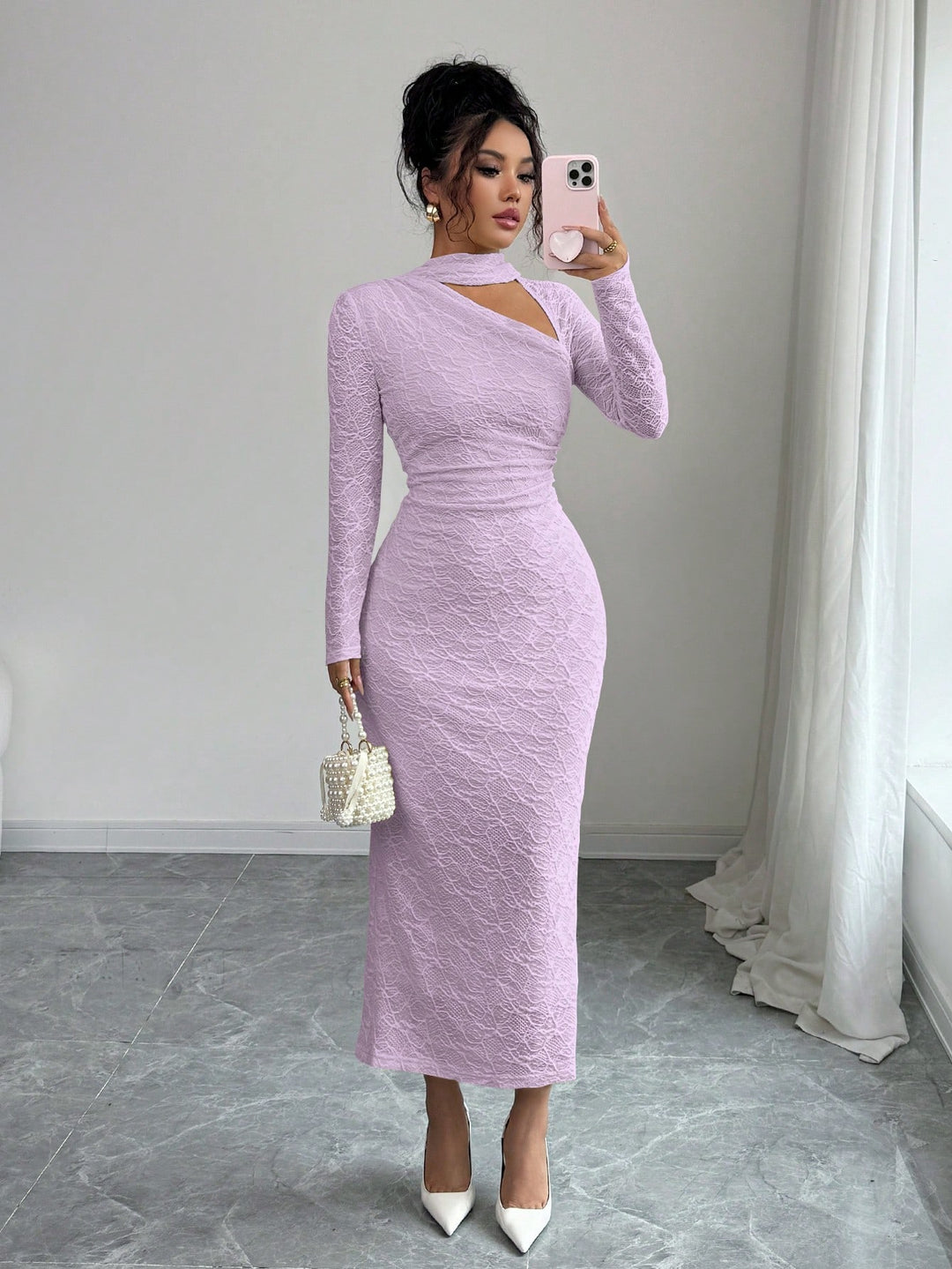 Rochie maxi SHEIN, mov