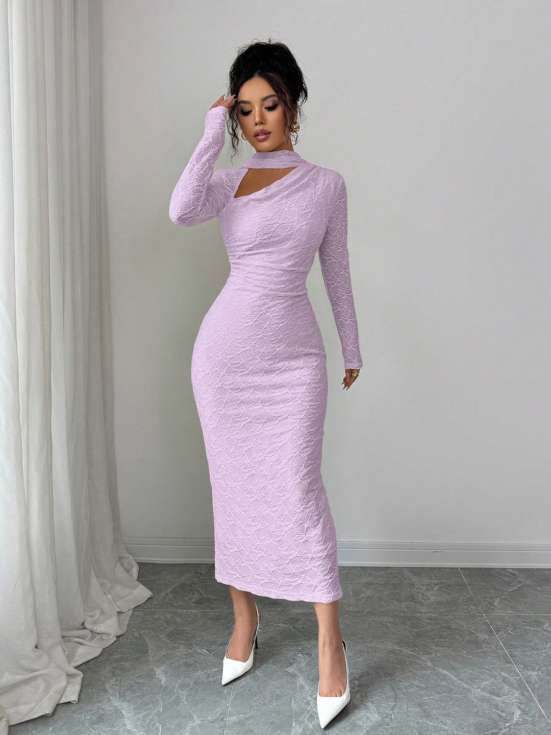Rochie maxi SHEIN, mov