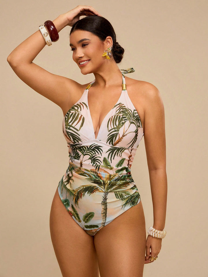 Costum de baie SHEIN, mix culori