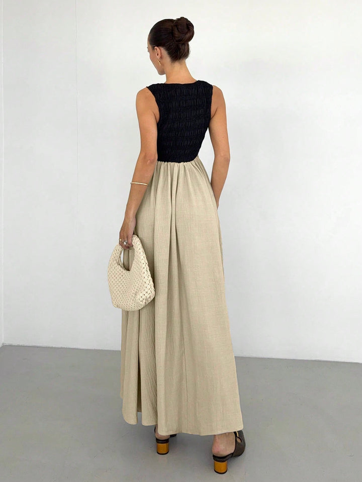 Rochie maxi SHEIN, mix culori