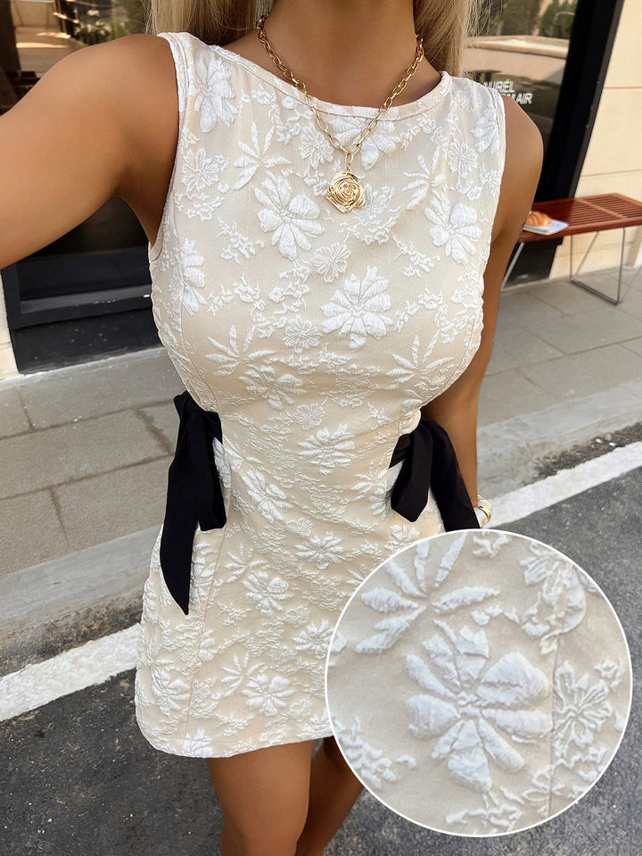 Rochie mini SHEIN, bej