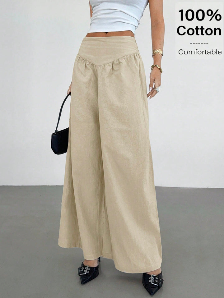 Pantaloni SHEIN, portocaliu