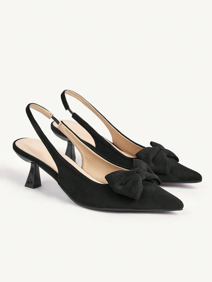 Pantofi cu toc SHEIN, negru