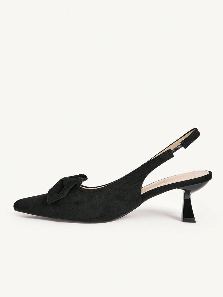 Pantofi cu toc SHEIN, negru