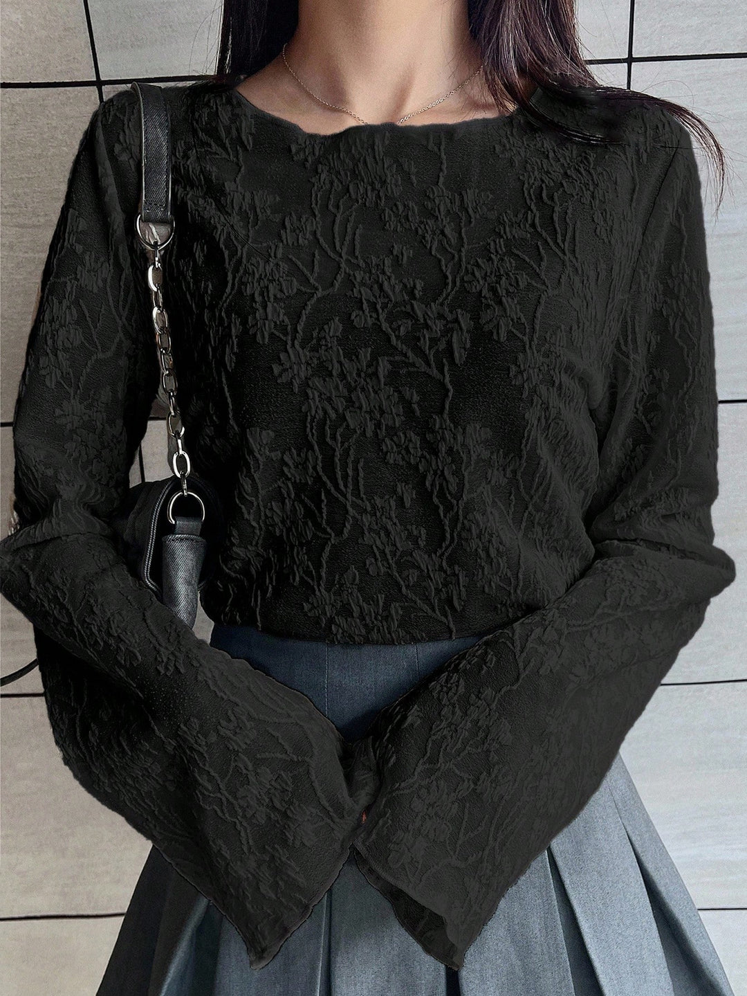 Top SHEIN, bej