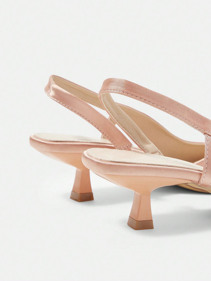 Pantofi cu toc SHEIN, roz