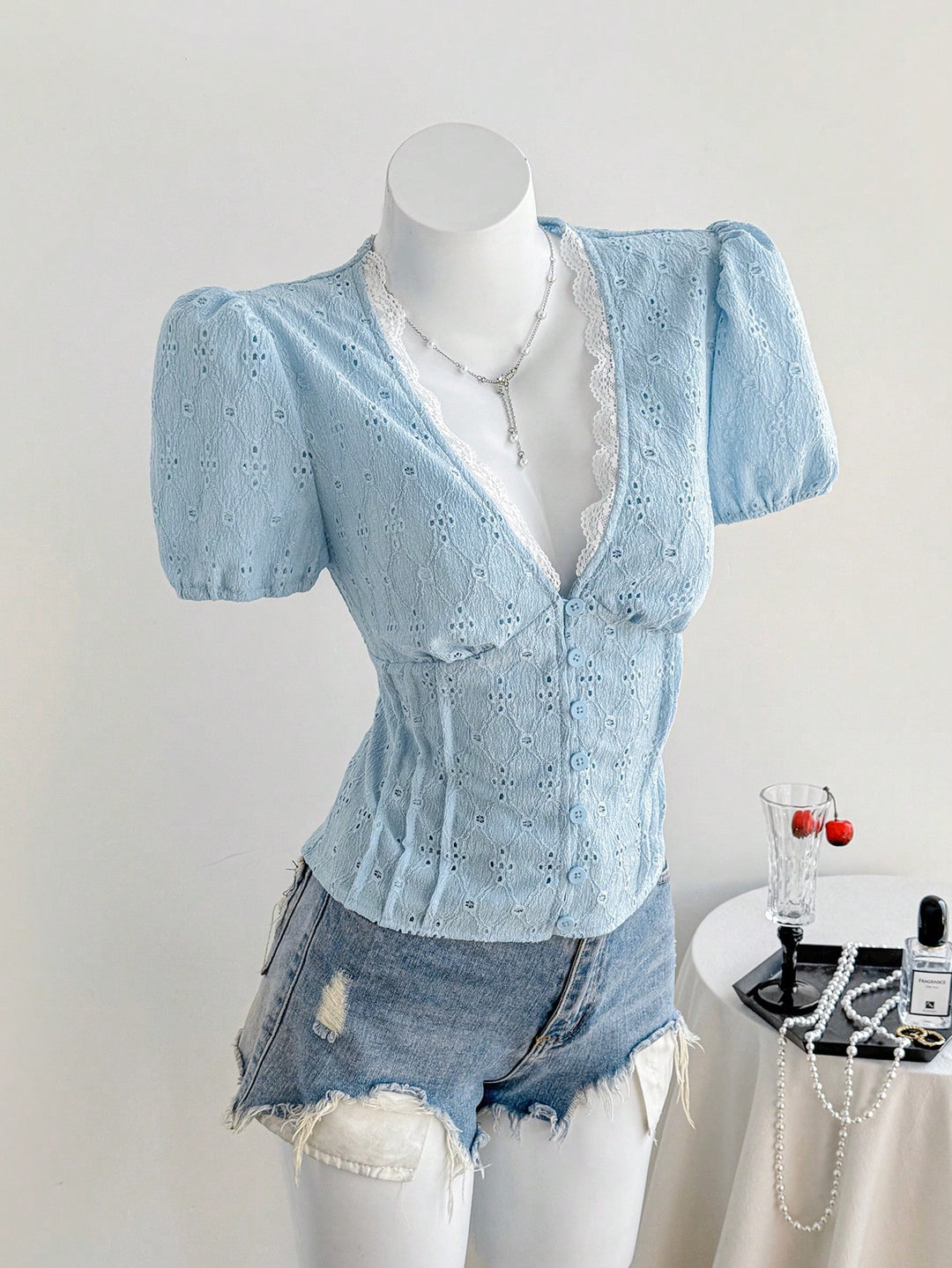 Bluza SHEIN, albastru
