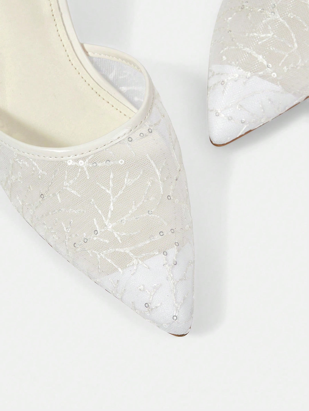 Pantofi cu toc SHEIN, bej