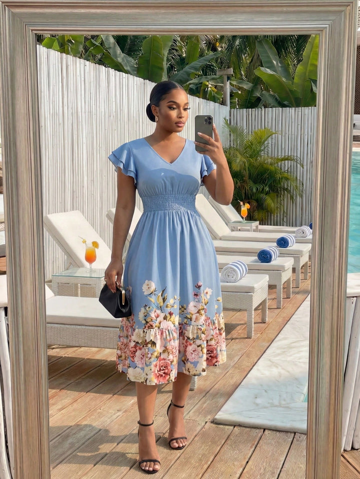 Rochie SHEIN, mix culori
