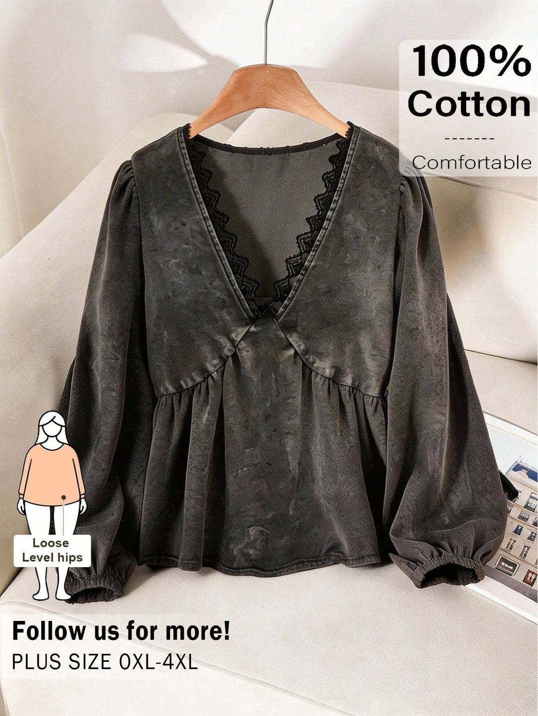Bluză SHEIN, negru