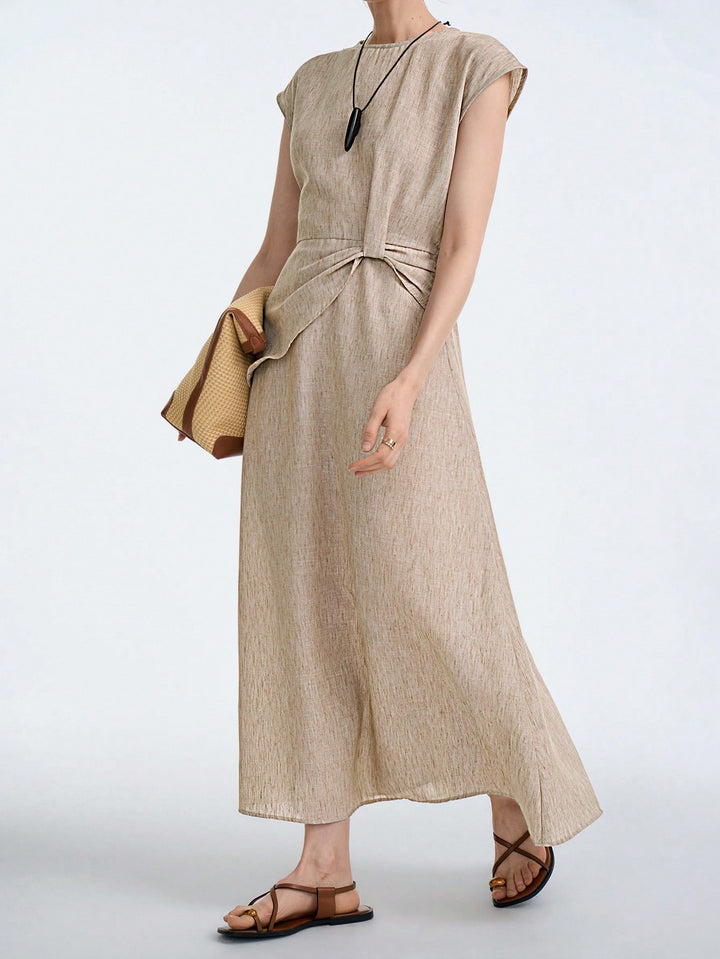 Rochie maxi SHEIN, kaki