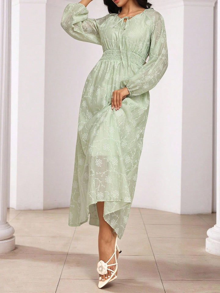 Rochie midi SHEIN, verde