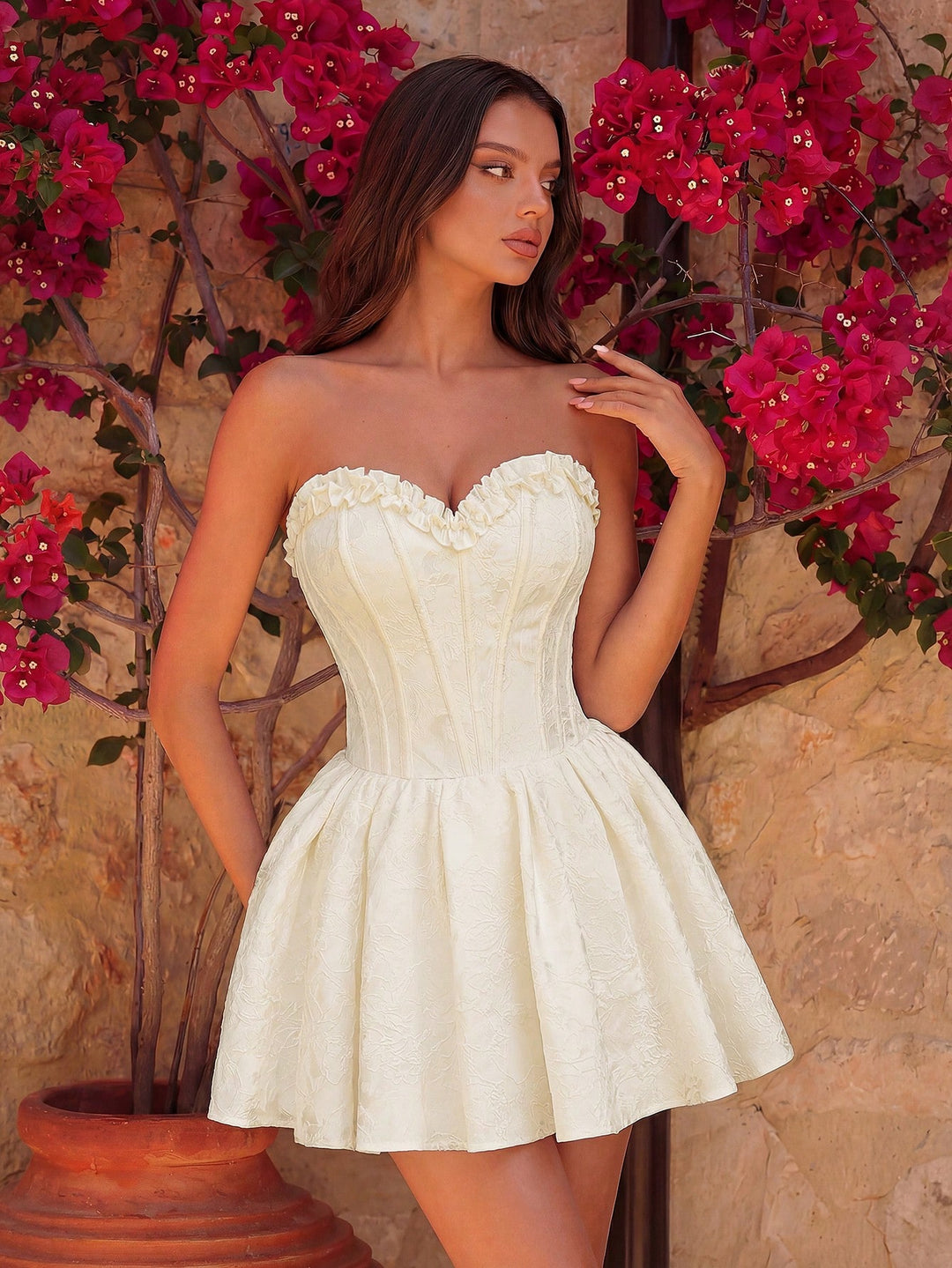 Rochie SHEIN, alb