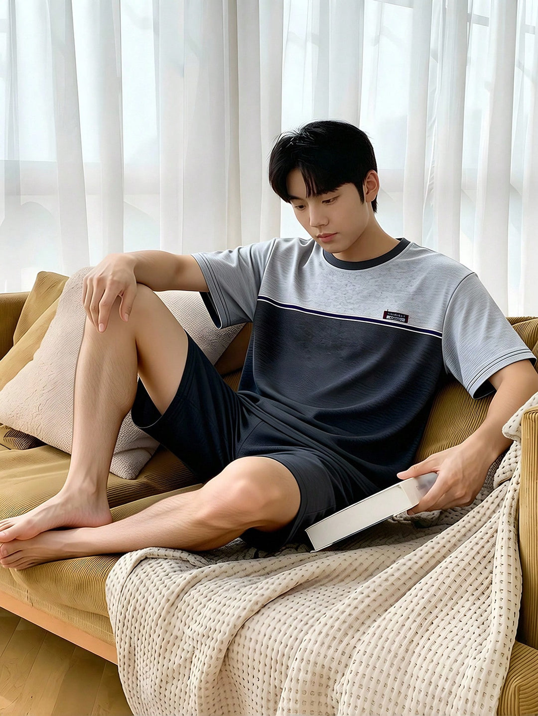 Pijama SHEIN, gri
