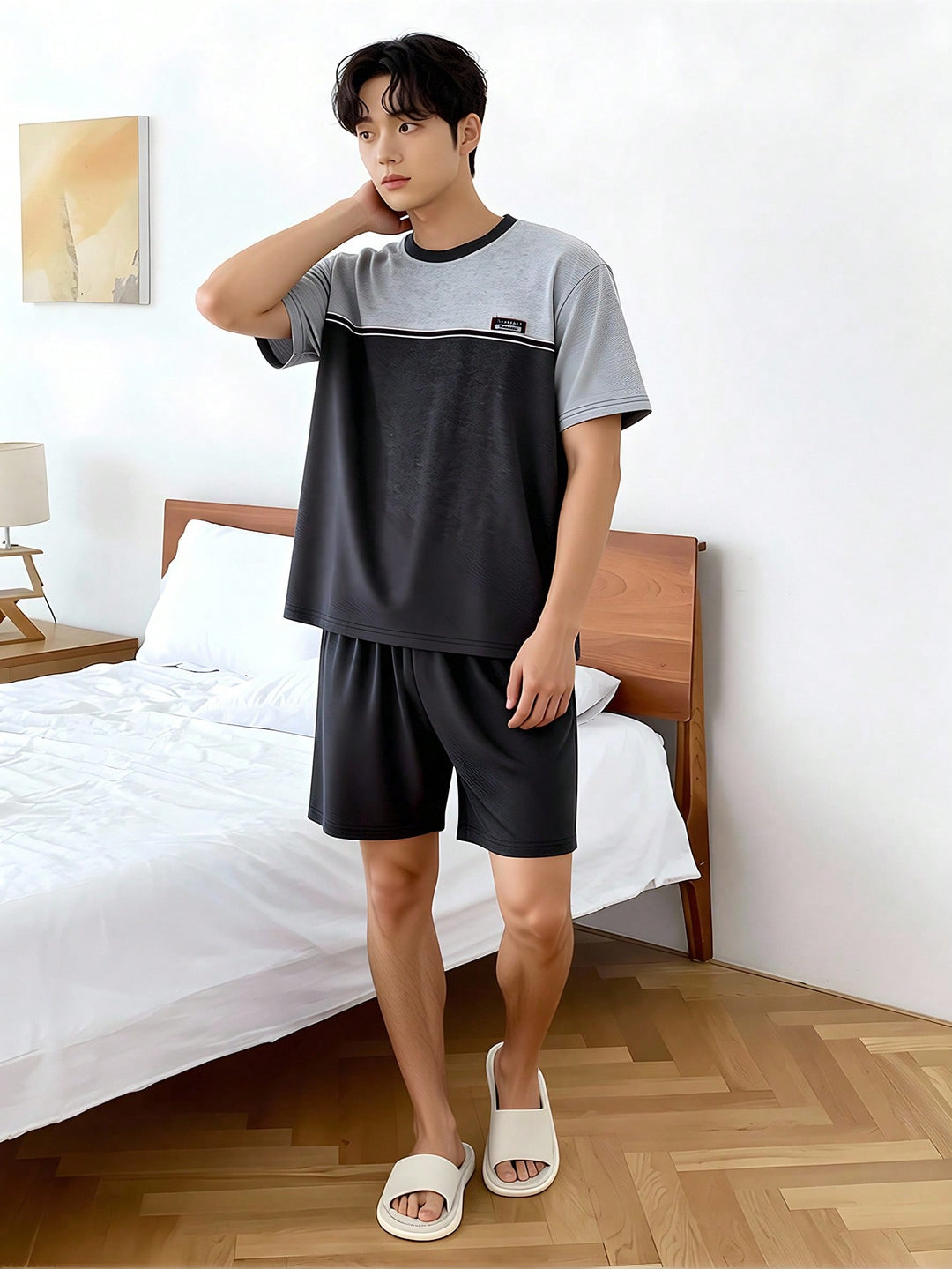 Pijama SHEIN, gri