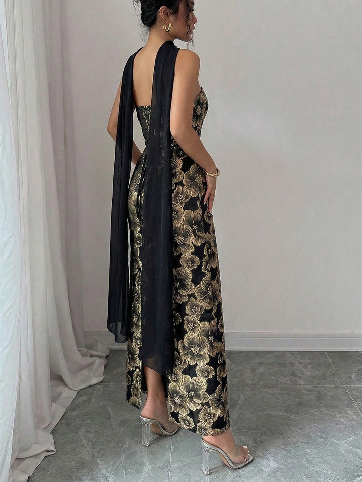 Rochie midi SHEIN, negru