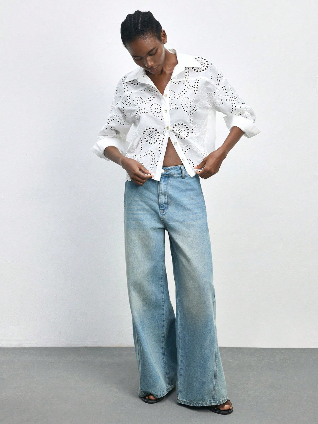 Bluza SHEIN, alb