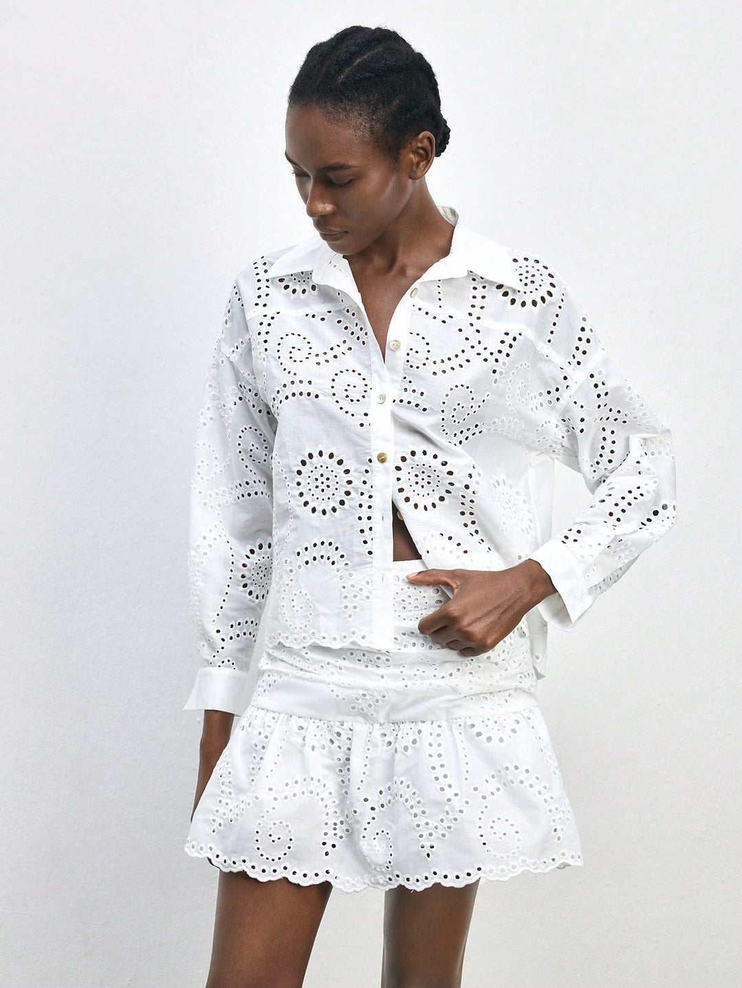 Bluza SHEIN, alb