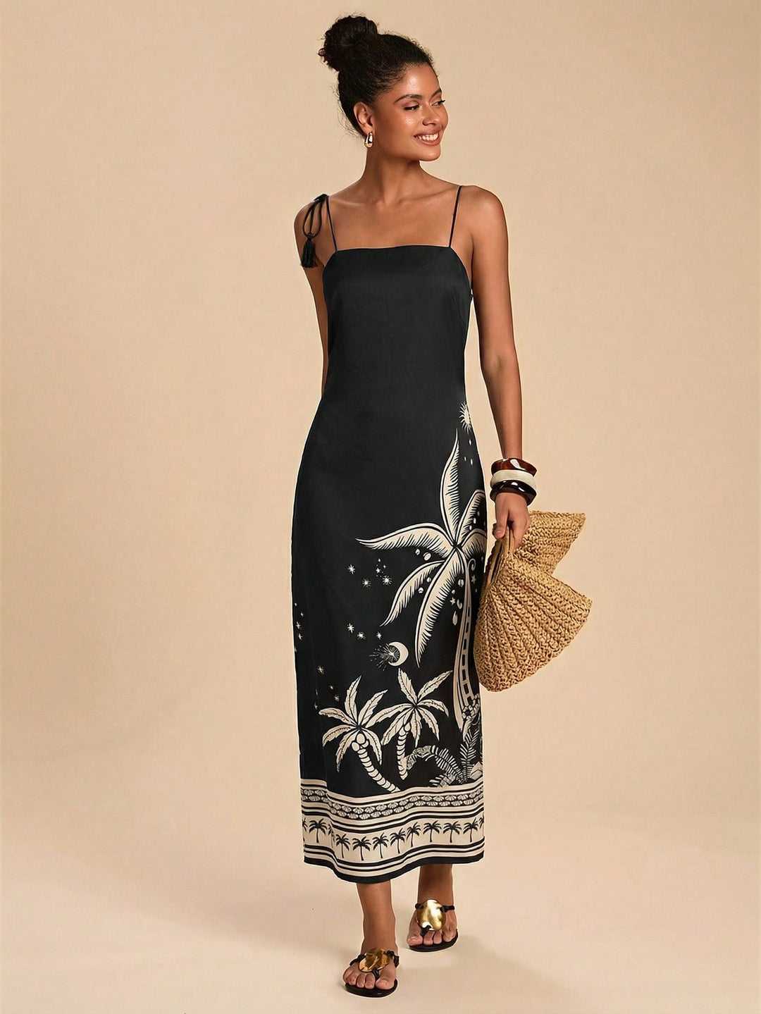 Rochie maxi SHEIN, mix culori