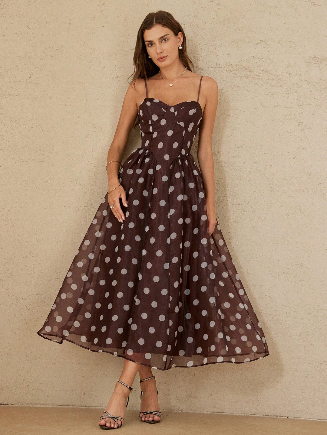 Rochie midi SHEIN, mix culori