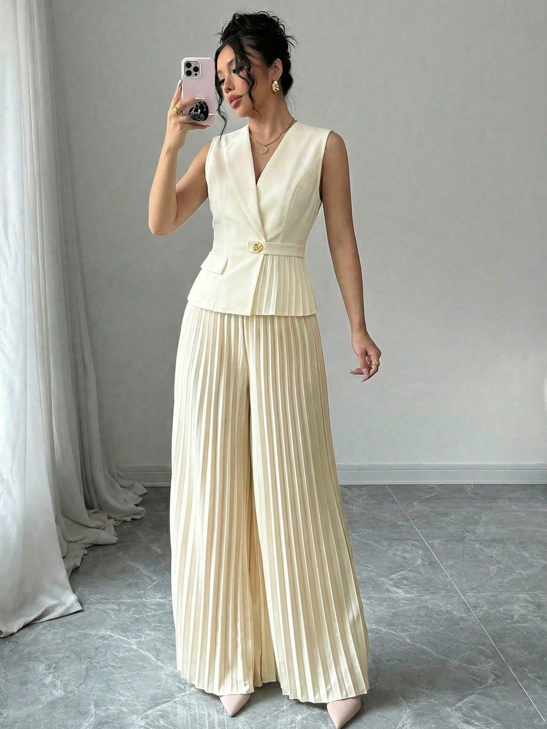 Costum SHEIN, galben