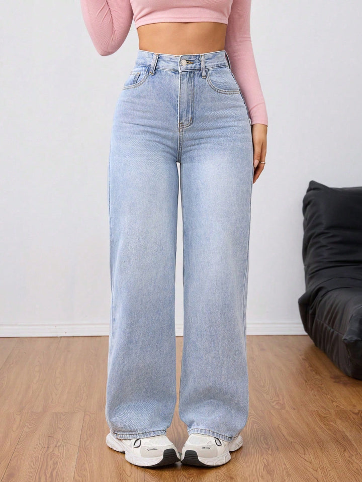 Jeans SHEIN, albastru