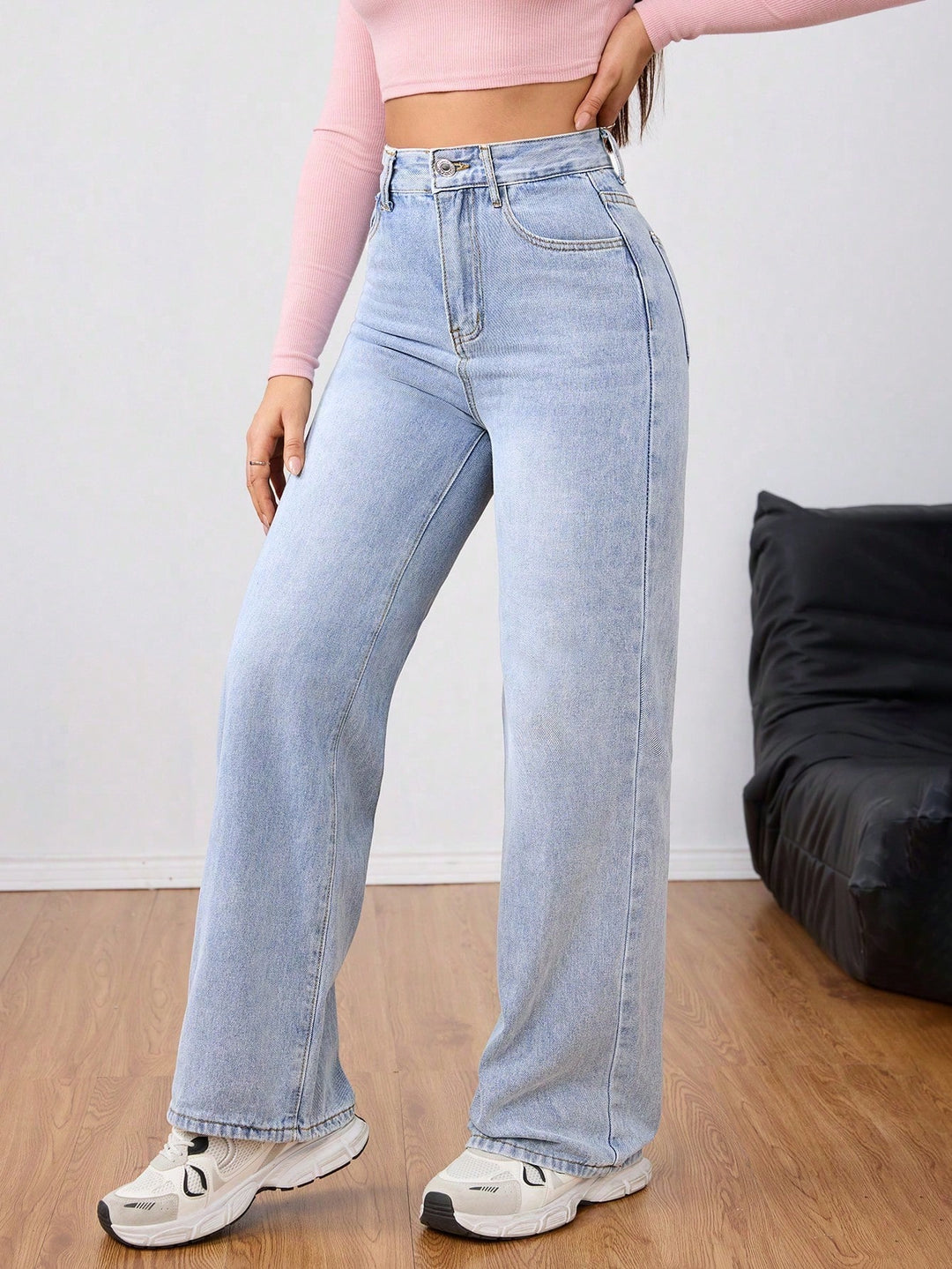 Jeans SHEIN, albastru
