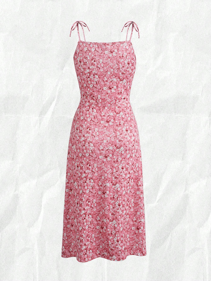 Rochie midi SHEIN, roz